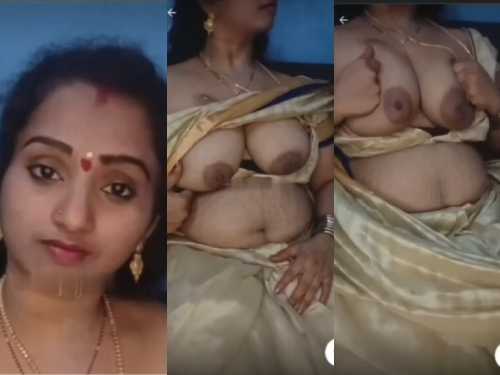 Telugu wife nude showing on Tango