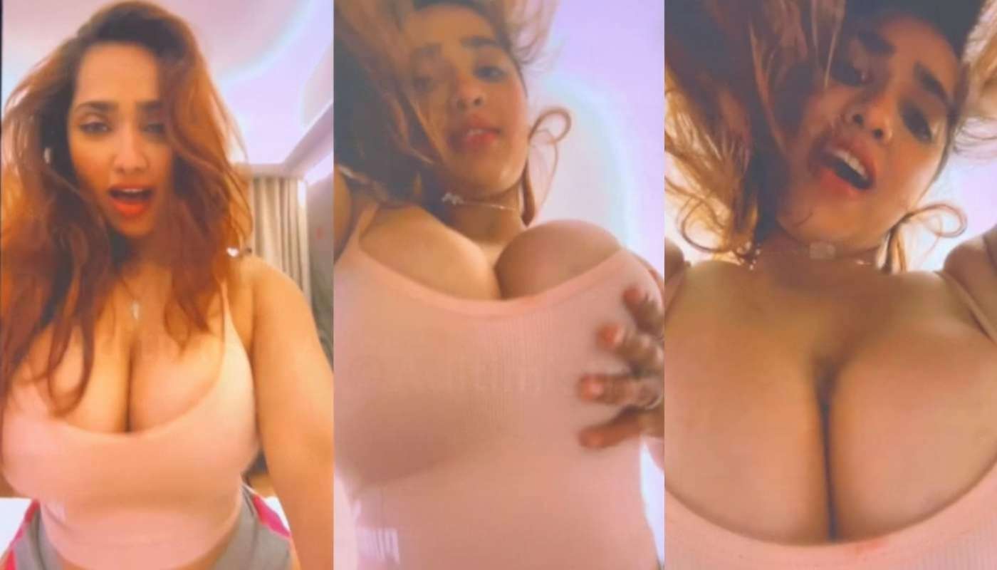 Aditi Mistry Boob Shaking and Riding on your face
