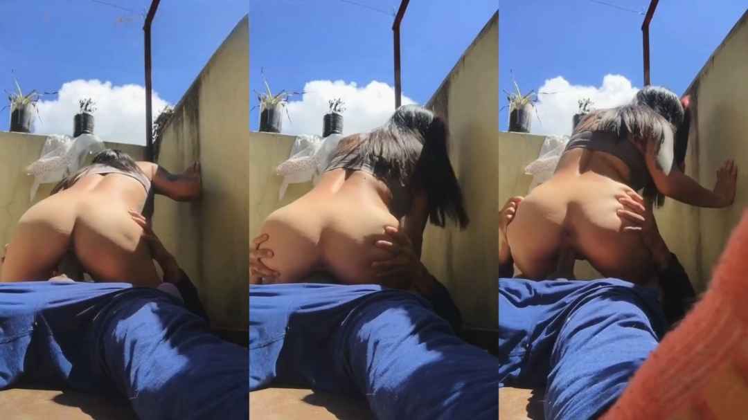 Chatt Par Nangi Ladki Ke Lund Par Uchhalne Ka XMaza