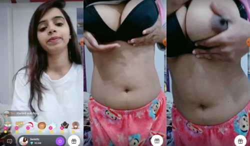 Sweety Showing Her Big Boobs on Tango 121