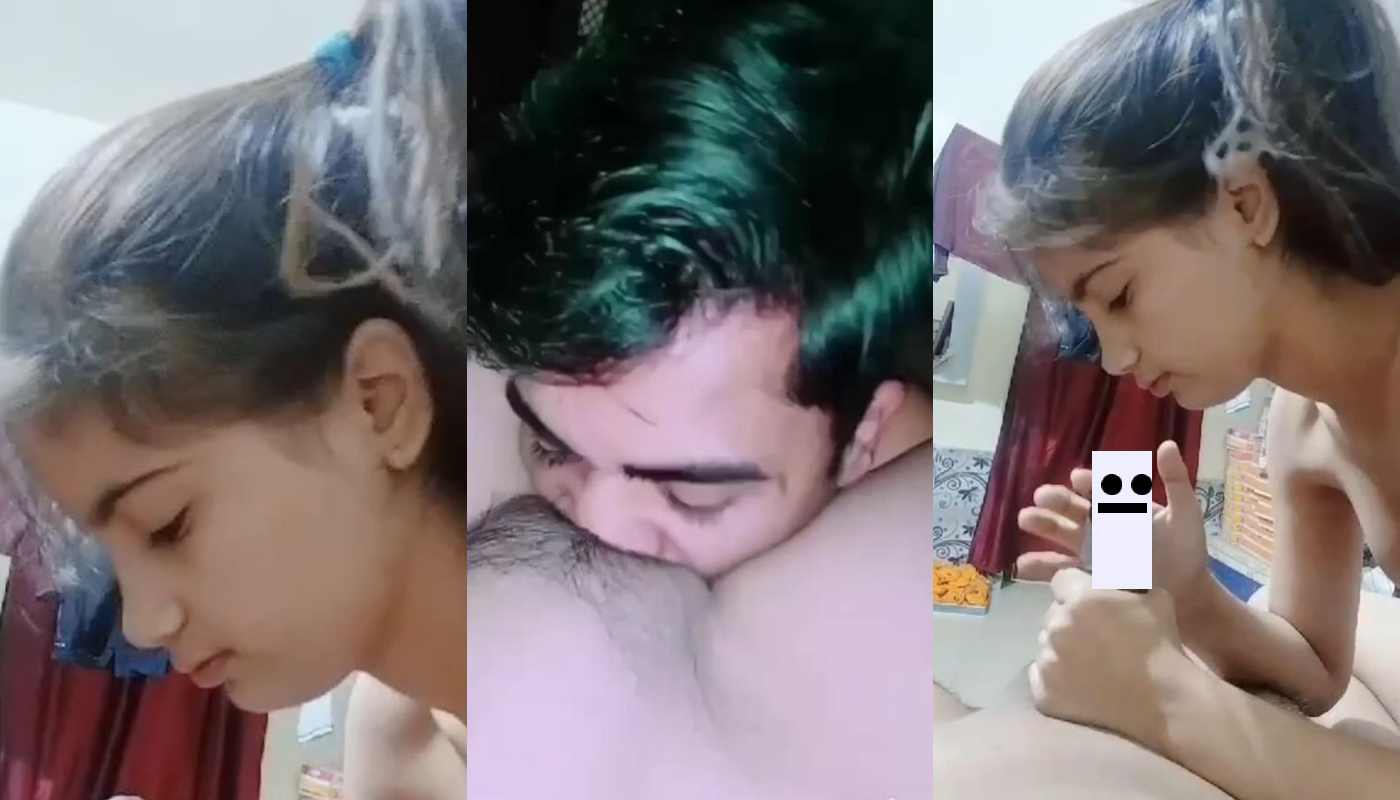 Cute Girlfriend Ke Muh Main Lund Dia Lover Ne Aur Uski Balo Bali Chut Bhi Chati