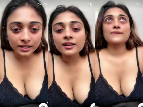 Supermodel Satarupa Pyne aka Nefertiti Perky Melons Tease on Tango Live