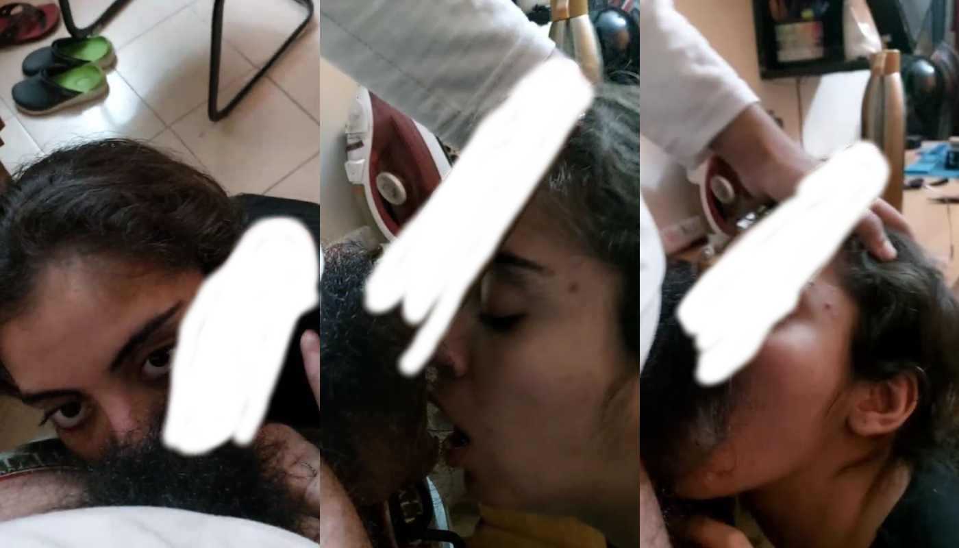 Kali Dress Main Sundar Office Staff Ne Boss Ke Cabin Main Gote Chuse