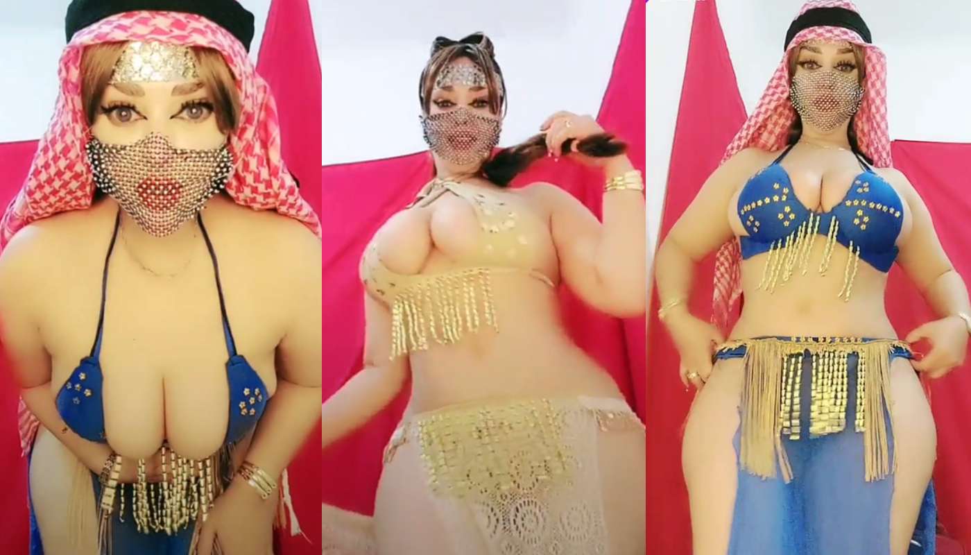 Arab Hot Girl Tango Live Nude Tease Dance Big Boobs & Ass Show 5 Hd Vds