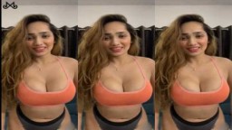 Aditi Mistry Pink Top Sexy Panty Hot Live Apni Sexy Figure Aur Chuchiya Dikhate Huia