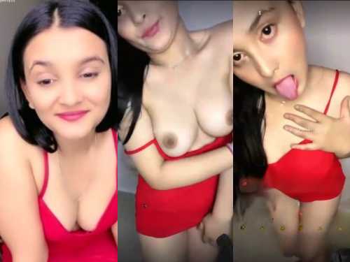 Perfy51 AKA Sheron 2 Videos Stripping Full Nude Rubbing her Pussy with Clear Face