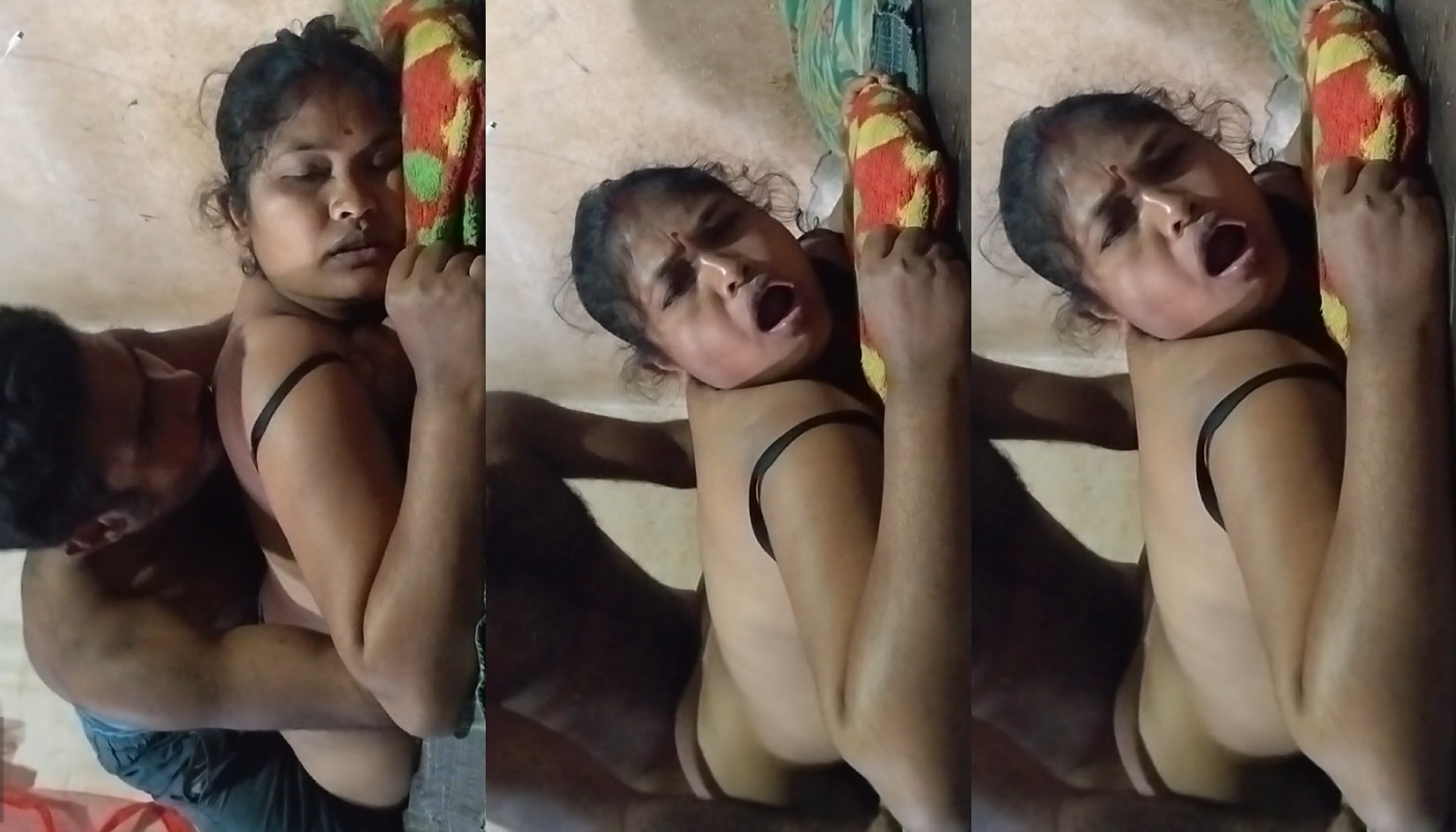 Ganon ki Tharki Pati Ne Klai Bra Main Biwi Ko Ulti Letake Jo Pela