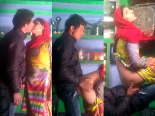 Desi Village Gf Bf Ki Kitchen Me Doggy Style Chudai