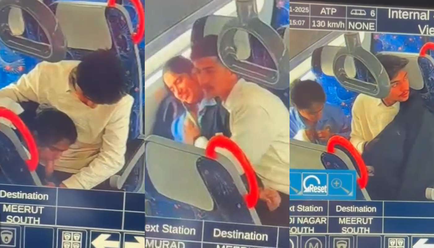 Delhi viral metro couple sex mms