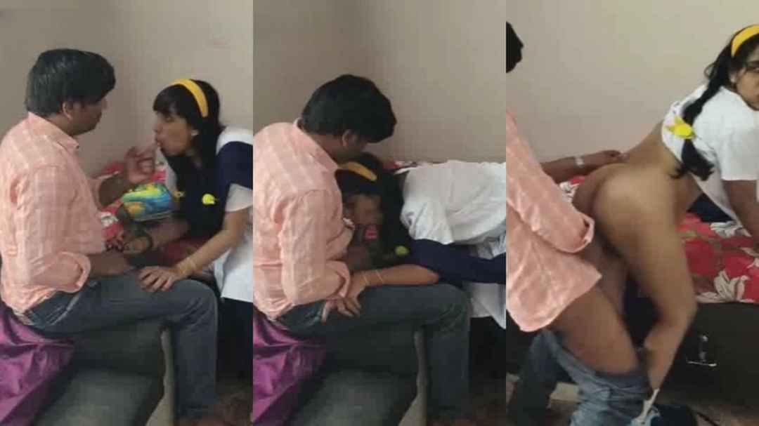 Student Ne Sir Ka Lund Chusa Aur Doggy Style Mein Chudi