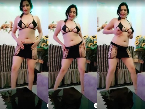 Tango Pinky aka Ursonababu Showing Pink Nipples and Pussy in See-Through Clothes Part 1