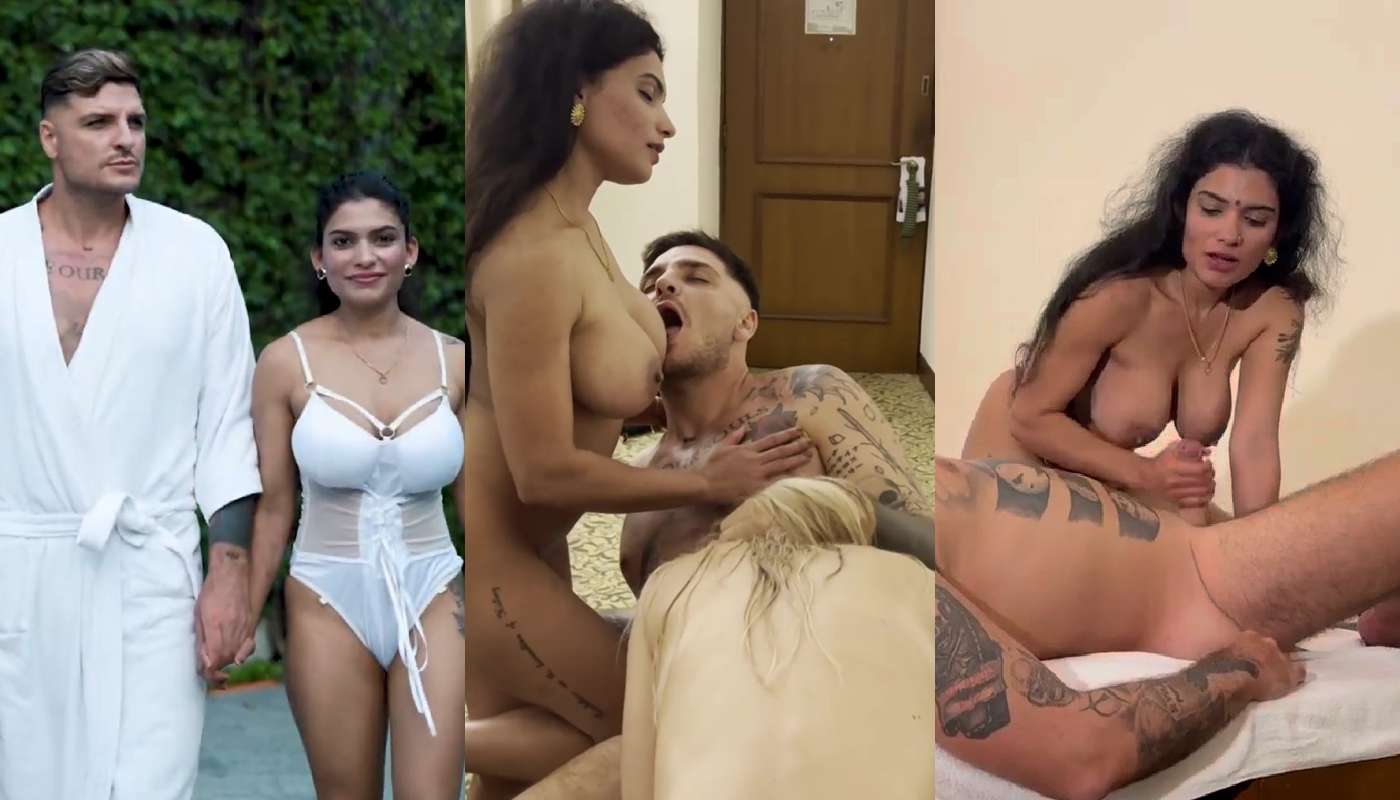 Resmi Nair Nude Threesome Sex With Italian Couple