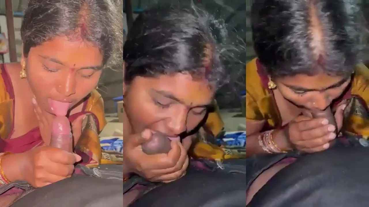 Telugu Yellow Saree Bhabhi ne Lund Chus Kar Patni Ne Pati Ko Jannat Dikhaya