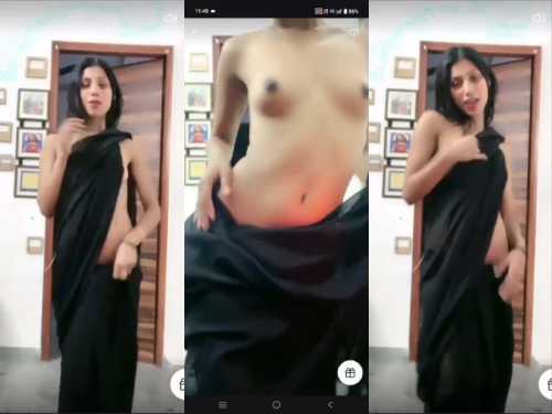 Femnogranvelusa aka Ameneiloush Dancing Topless on Tango Live 2 Clips