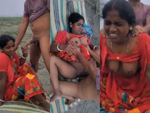 Odia Bhabhi Ko Khet main Letakar Jamke pela Gaon ke Ladke ne