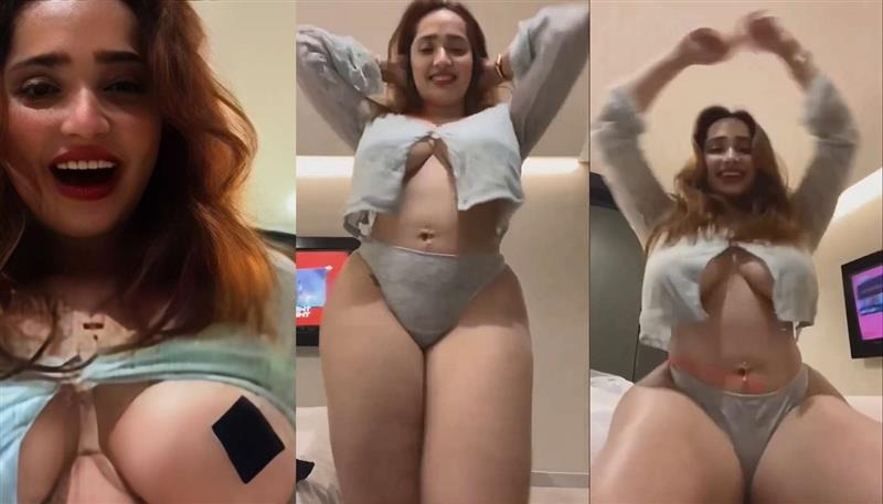 Uncut92 Aditi Mistry Nude Boobs Expose in Small Shirt Exclusive Live