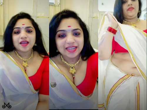 Mallu Milf JipsaBeegum Hot insta live watch till end for navel tease